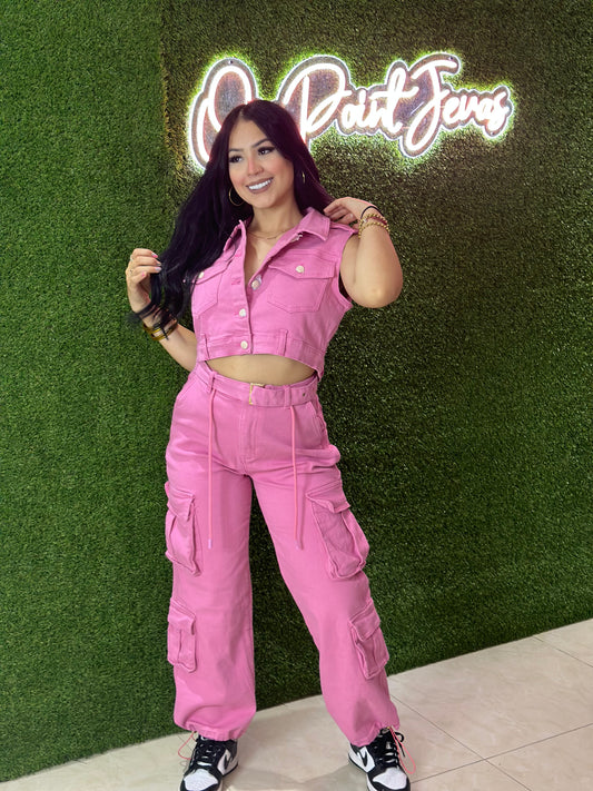 CARGO PINK SET