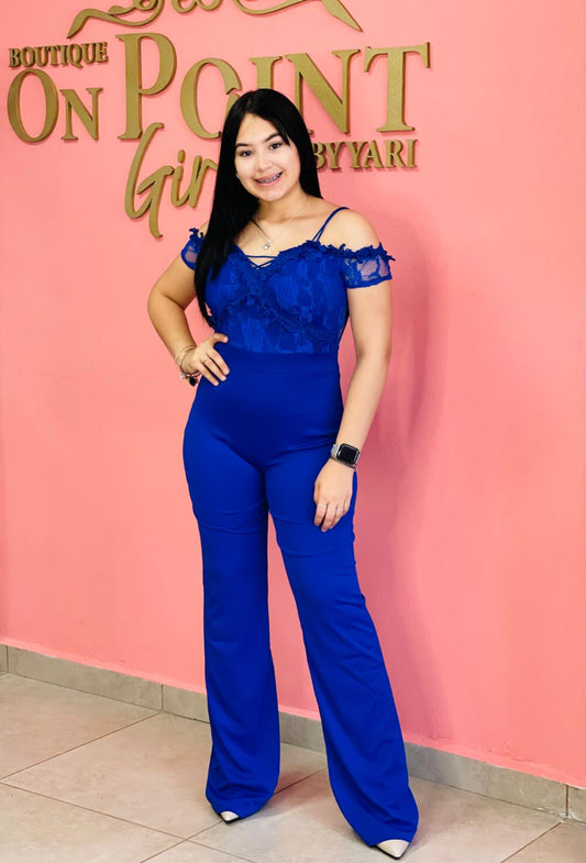 Royal Blue Jumpsuit