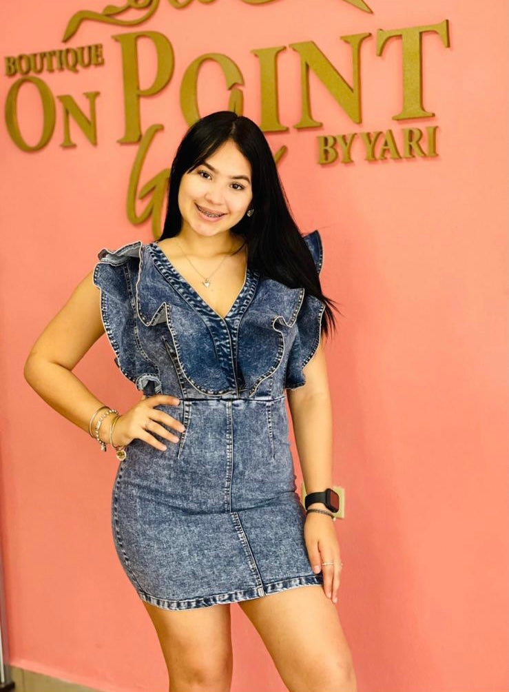 Cancún Denim Dress