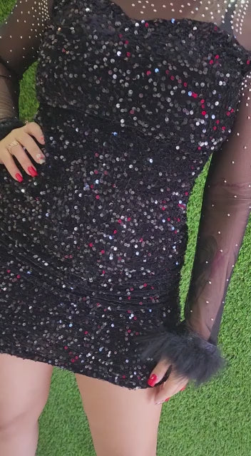 SOFÍA BLACK DRESS