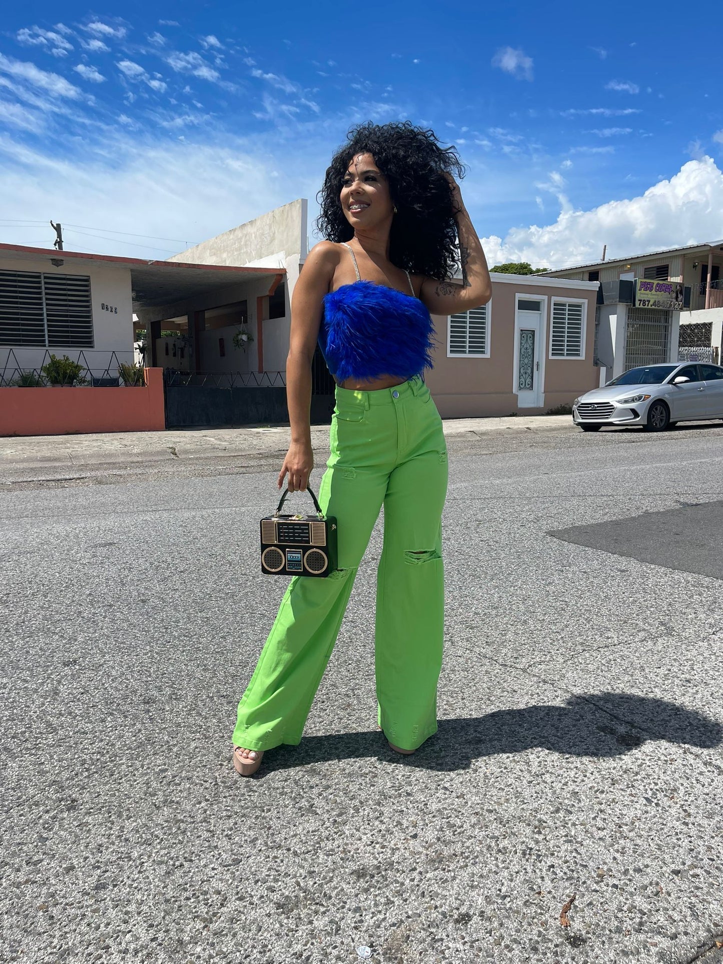 KRYSTIE NEON PANTS