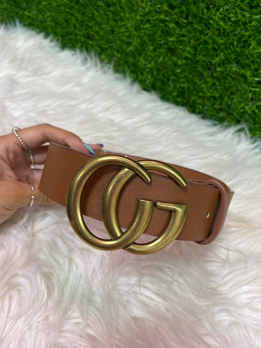 BROWN GG BELTS